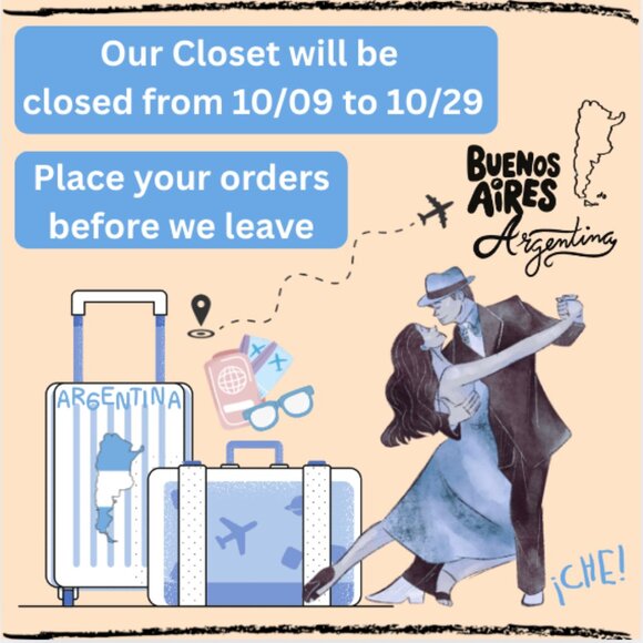 ---- CLOSING STORE (vacation time) FROM 10/10 to 10/29 ---- - Picture 1 of 5
